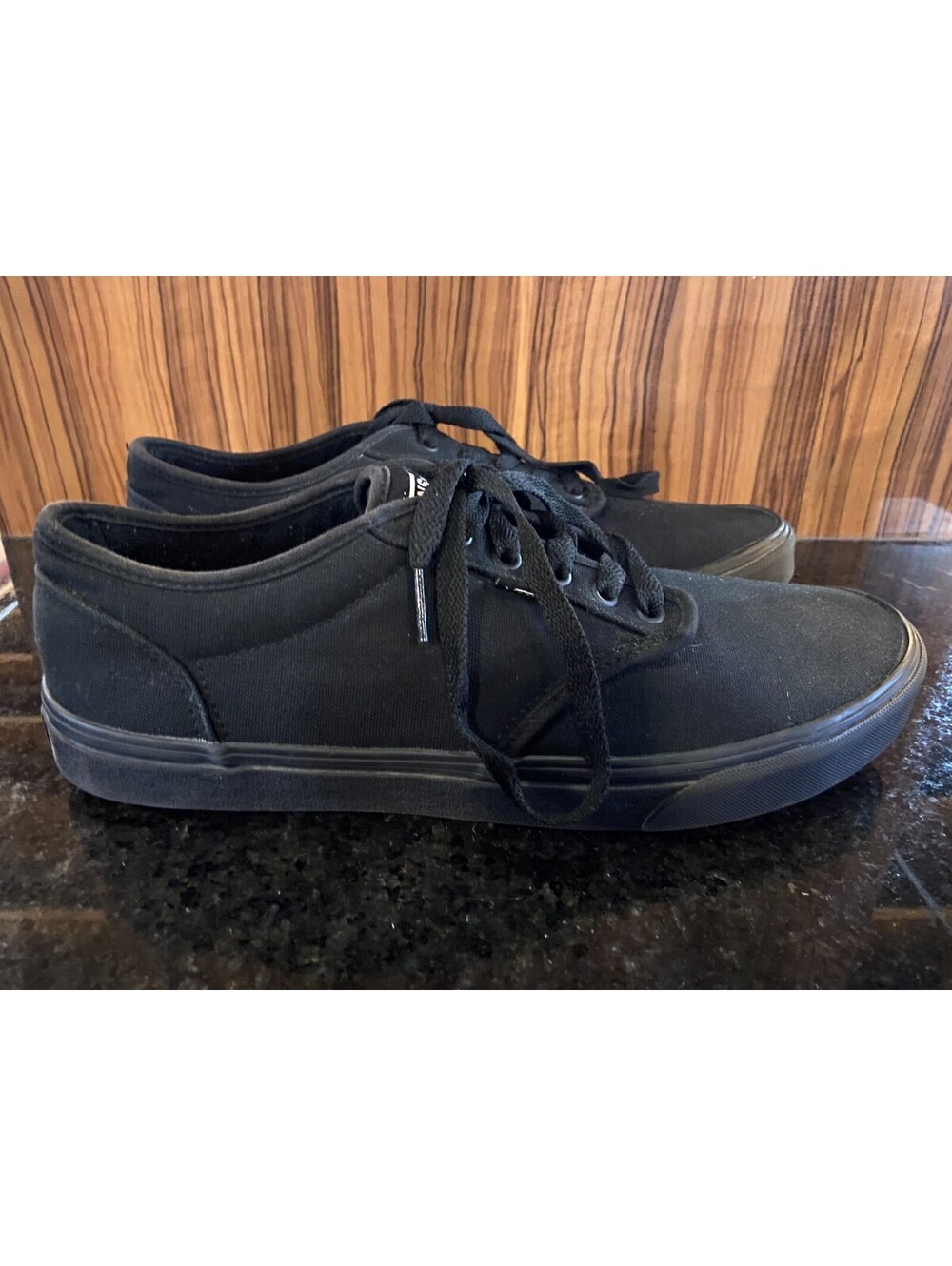 VANS Off The Wall Classic Men’s Shoes 500714 Black Size 12 Skater Triple Black